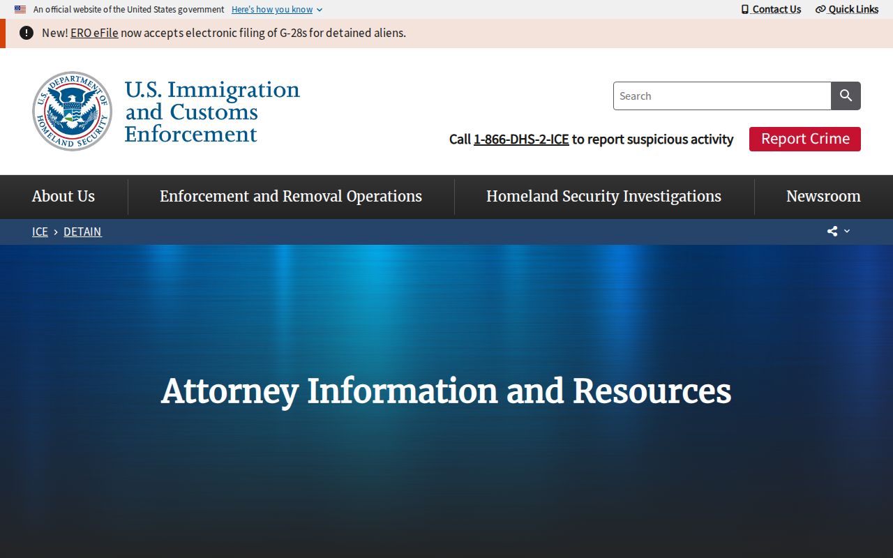 ICE recent release window for a Crawford County custody check